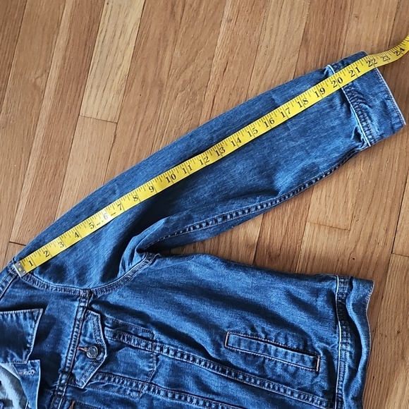 Talbots Classic Blue Denim Jean Jacket Isla Wash Women's Talbots Petite Plus XP - Picture 11 of 12